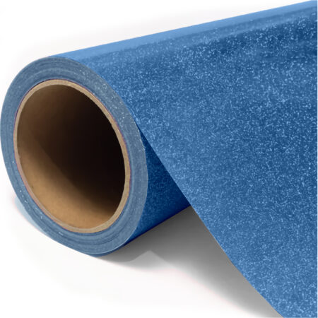 Vinil Termoadhesivo Escarchado Fino - Azul Rey - Unitrade