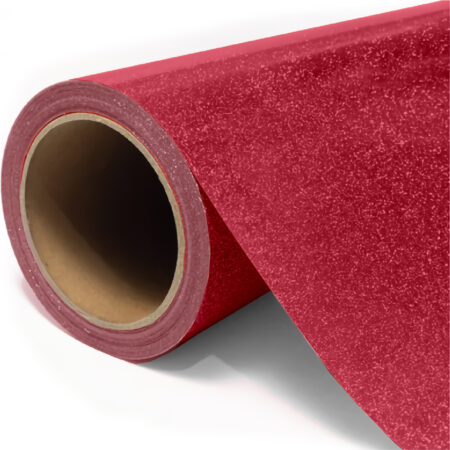 Vinil Termoadhesivo Escarchado Fino - Rojo - Unitrade
