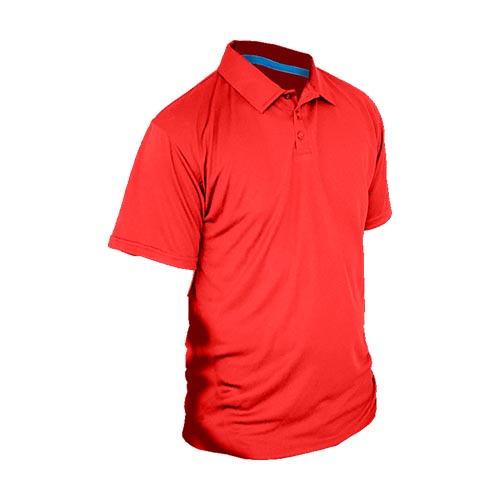 Camiseta tipo Polo 100% Poliéster para Niño/Niña – Azul Rey – Fauca – FAUCA