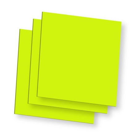 Vinil termo adhesivo 3D Puff Amarillo tamaño pliego 25.5 x 25 cm