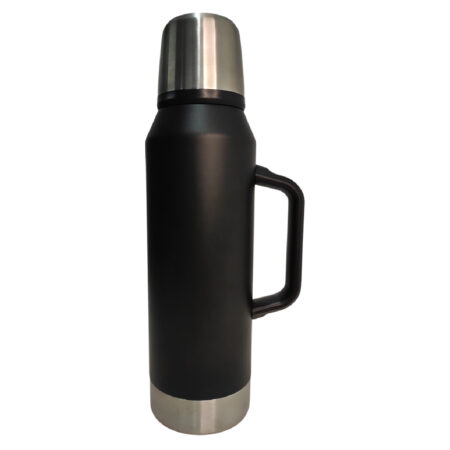 Termo 50oz negro Acero inoxidable 304
