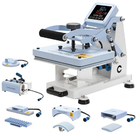 Combo 8 en 1 Craft Express Craft Hobby Heat Press