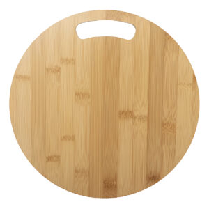 Tabla de pizza redonda de bambú de sublimación 30x1.2cm