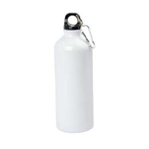 Botella de aluminio 750ml blanca