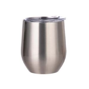 Coctelera Térmica 12oz - Plateado.