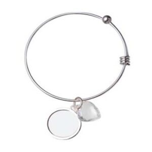 Pulsera ajustable de fotos sublimable por ambas caras