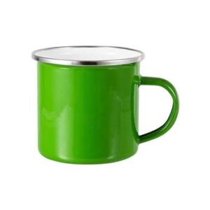 Taza Enamel 12oz verde
