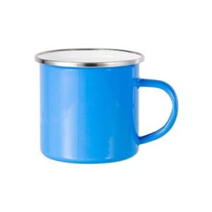 Taza Enamel 12oz celeste