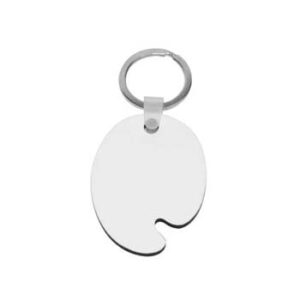 Llavero Paleta de Pintor 6x4.5x0.3cm MDF