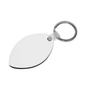Llavero de Ovalo Futbol 6x4x0.3cm MDF