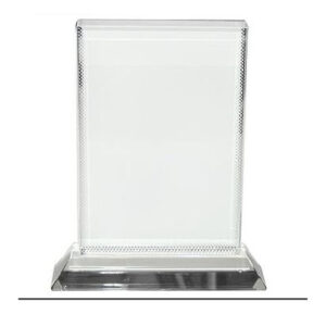 Reconocimiento de cristal - rectangular.