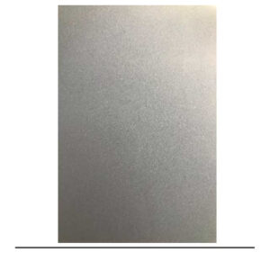 Recuadro decorativo de aluminio plata 10x15cm