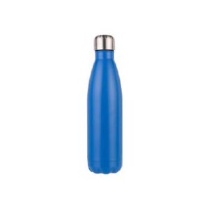 Botella acero inoxidable azul mate