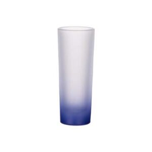 Vasito tequilero de 3oz con degradado azul