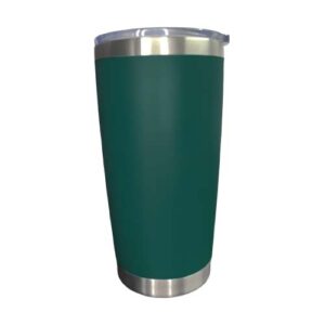 Tumbler 20oz Verde mate Acero inoxidable 304 (Grabado Láser)