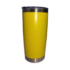 Tumbler 20oz amarillo mate (Grabado Láser)