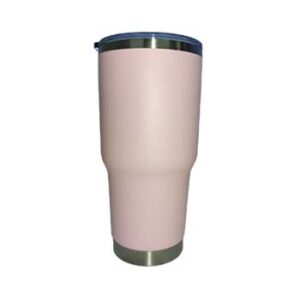 Tumbler 30oz rosado mate (Grabado Láser)