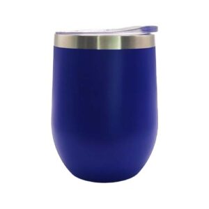 Coctelera 12oz Azul mate Acero inoxidable 304 (Grabado Láser)