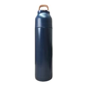 Botella con aza 500ml azul oscuro (Grabado Láser)