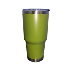 Tumbler 30oz verde olivo mate (Grabado Láser)