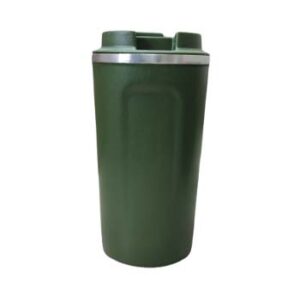 Vaso de 500ml verde musgo mate (Grabado Láser)