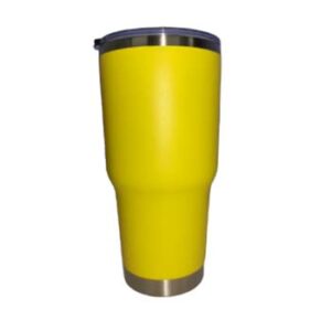 Tumbler 30oz amarillo limón mate (Grabado Láser)