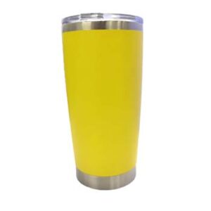 Tumbler 20oz amarillo limón mate (Grabado Láser)