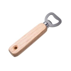 Abridor de botellas con mango de madera (Grabado Láser)