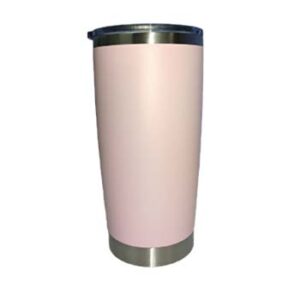 Tumbler 20oz rosado mate (Grabado Láser)