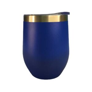 Coctelera 12oz azul rey mate (Grabado Láser)