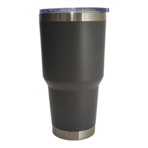 Tumbler 30oz gris mate Acero inoxidable 304 (Grabado Láser)