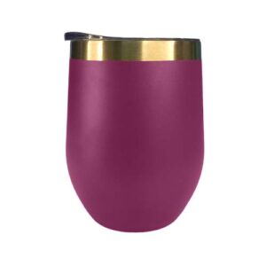 Coctelera 12oz púrpura mate (Grabado Láser)