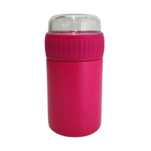 Vaso para niños fucsia 12oz Acero inoxidable 304 (Grabado Láser)