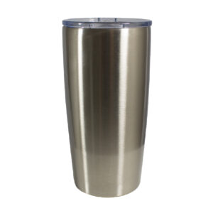 Tumbler de 20oz plata acero inoxidable color make
