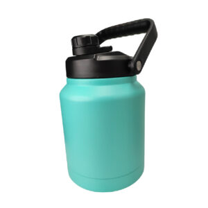 Garrafa Menta 84oz doble pared con agarradera acero inoxidable 304