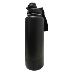 Botella Negra 32 oz acero inoxidable 304