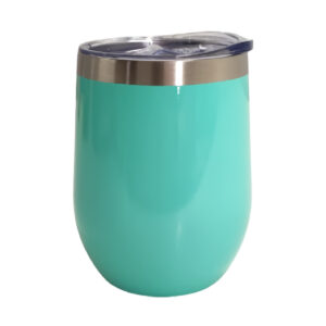 Coctelera verde menta 12oz térmica Acero inoxidable 304 (Sublimación)
