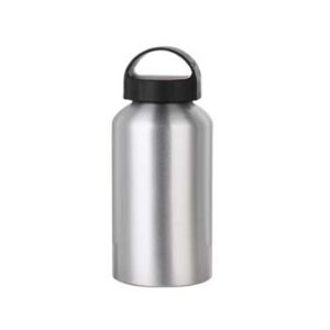 Botella silver de aluminio de 500ml