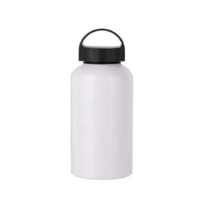 Botella blanca de aluminio de 500ml
