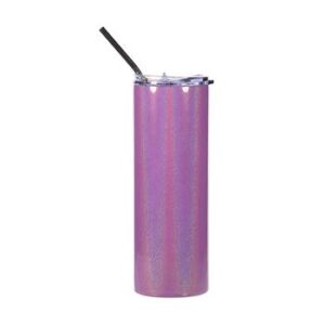 Vaso térmico acero inoxidable escarchado encapsulado 600ml púrpura