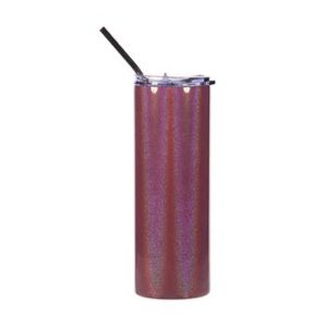 Vaso térmico acero inoxidable escarchado encapsulado 600ml rojo