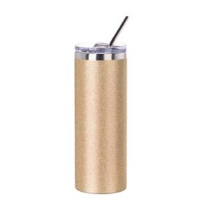 Vaso térmico acero inoxidable 600ml escarchado dorado