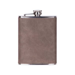 Cantimplora 8oz sublimable gris oscuro