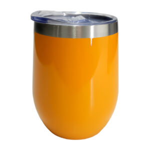 Coctelera naranja neón 12oz Acero inoxidable 304