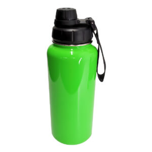 Botella 32oz verde neón Acero inoxidable 304