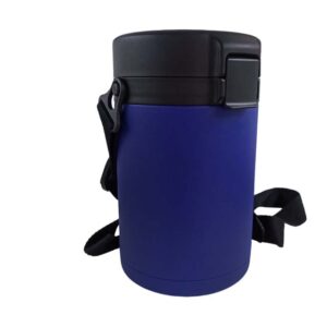 Termo para alimentos Azul de acero inoxidable 304 doble pared de 40oz