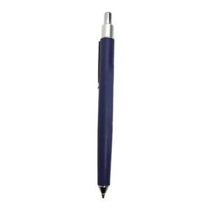 Bolígrafo metálico grueso Azul marino (tinta azul) (Grabado Láser)