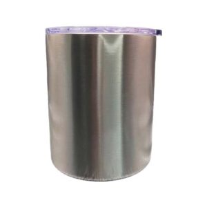 Taza de café 350ml sin agarradera plata Acero inoxidable 304 (Sublimación)
