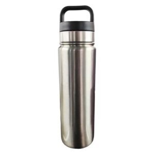 Botella 24oz térmica Plata con compartimiento Acero inoxidable 304 (Sublimación)