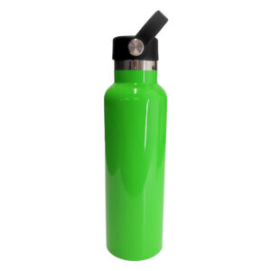 Botella 600ml térmica Verde neón Acero inoxidable 304